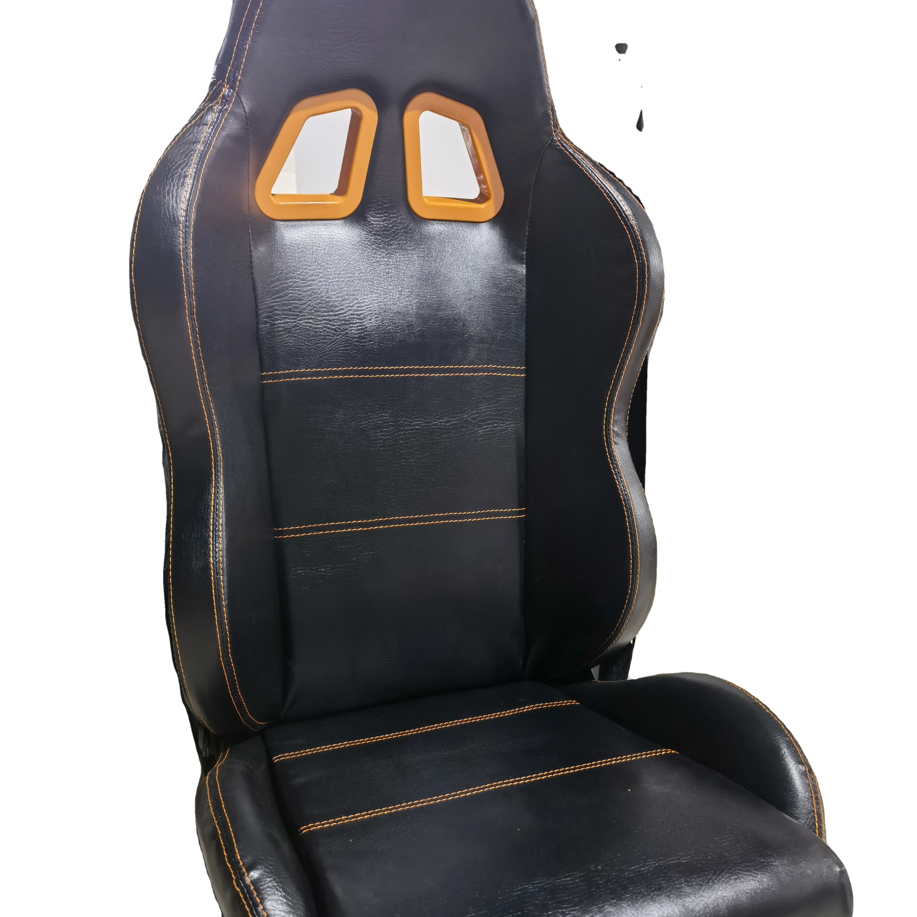 Adjustable PVC leather car driving training simulator seat Racing Seat E-sports chair Three-point seat belt