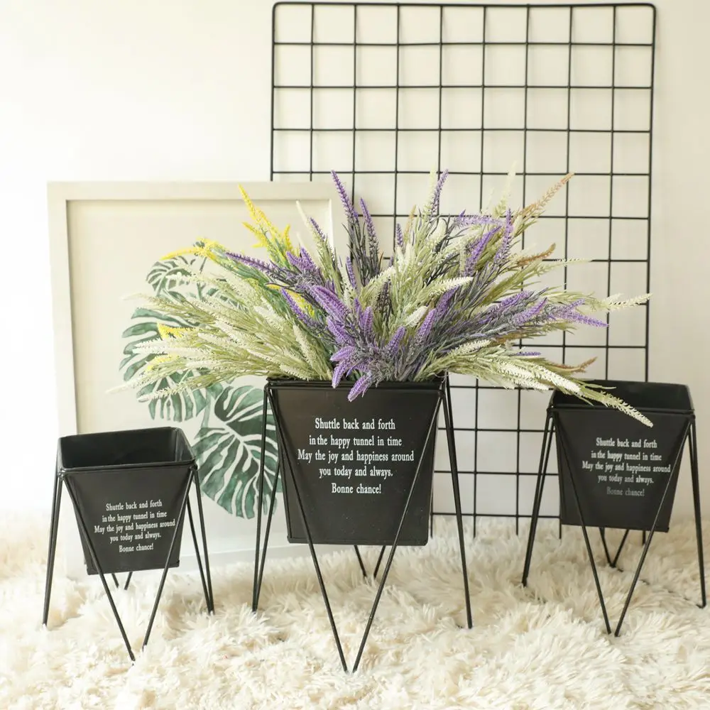 Hot Sale popular Pinrui High Quality Plastic Artificial flower Lavender for Home plant decoration