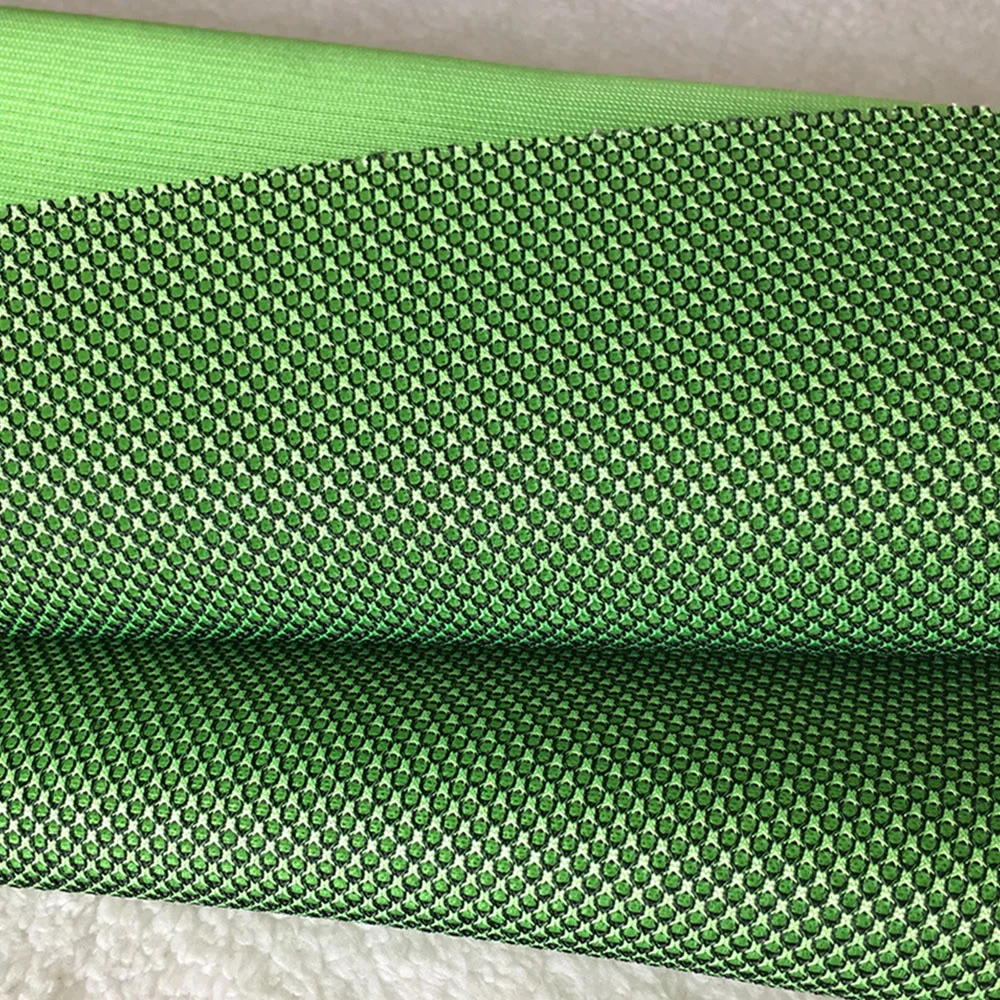 
Polyester nylon two tones air mesh fabric durable 3d spacer mesh fabric air mesh fabric for shoes garments backpack 