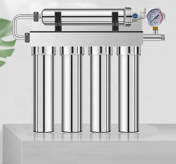 Wholesale 5 Stages portable Under sink Uf 304 Stainless Steel Ultra filter home drinking Water Purifier water