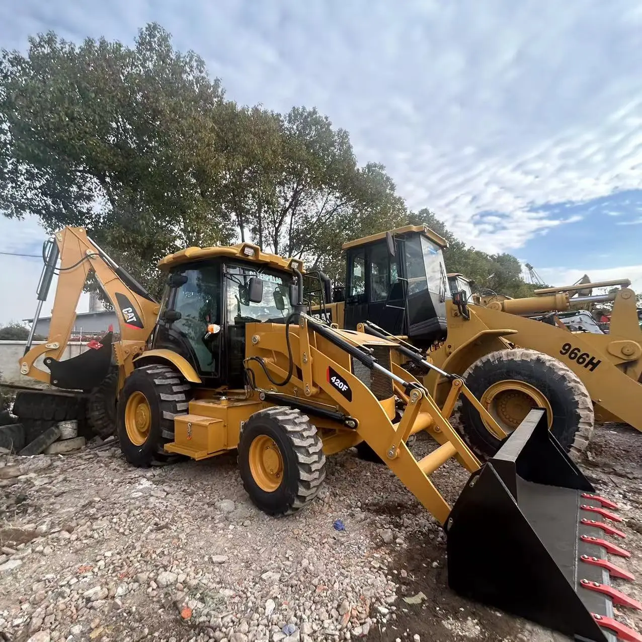95% Новый подержанный погрузчик cat 420f ackhoe по низкой цене лучшая гусеничная техника лидер продаж