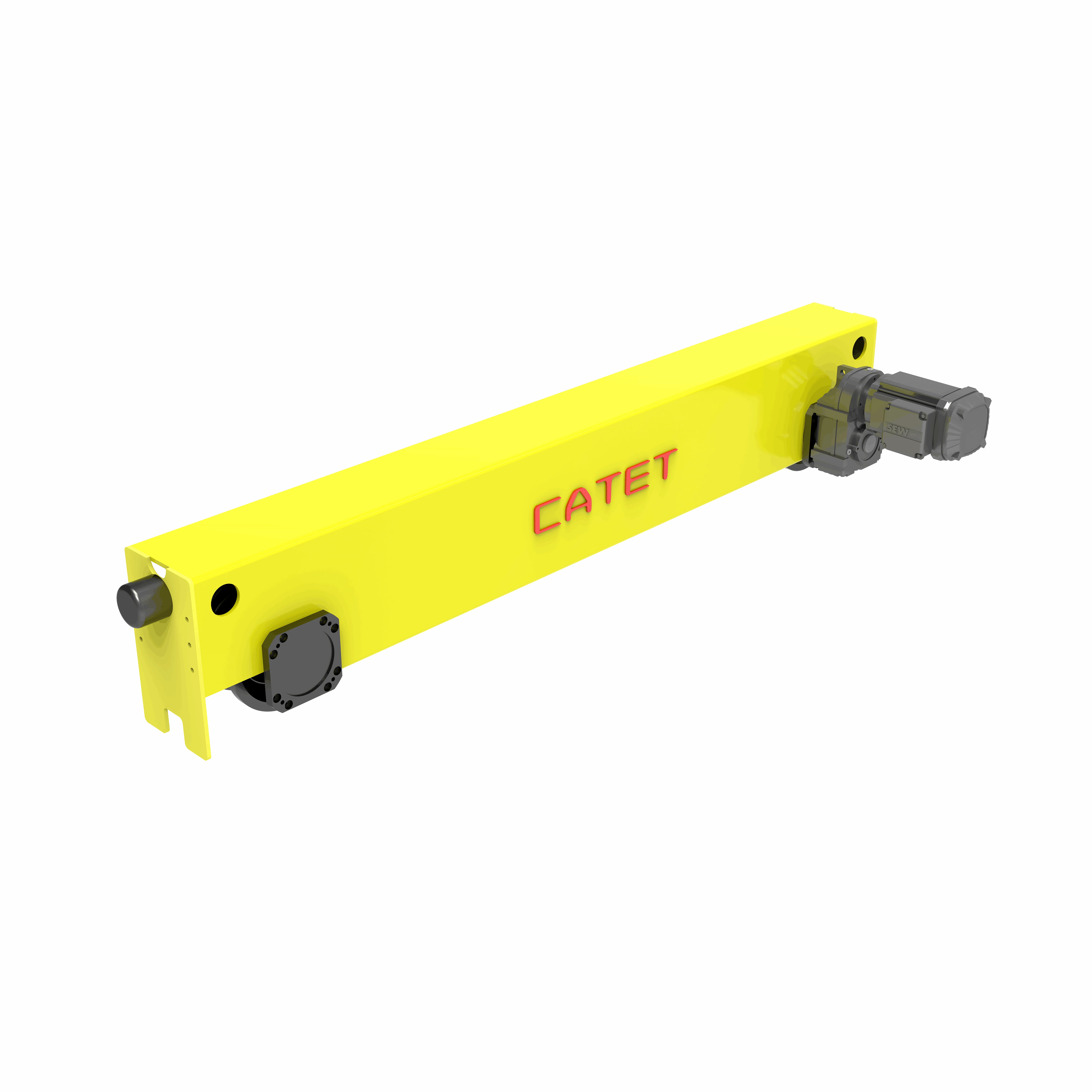Electric Travelling Crane End Beam with Reducer Motor Crane End Carriage