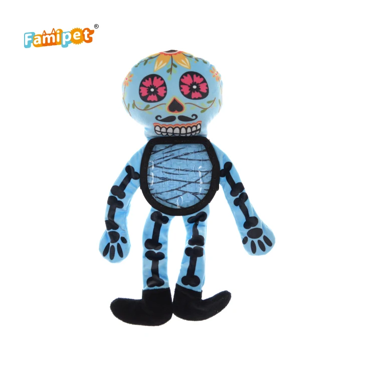 Colorful Skeletons Factory Manufacturer Direct Price Durable Dog Squeaky Toy