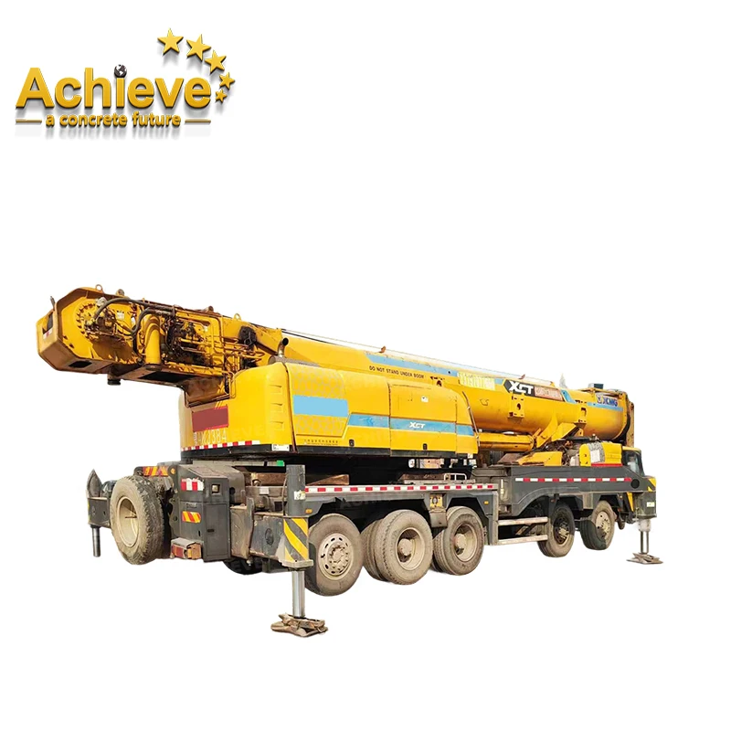 Achieve 2018 Heavy-Duty Truck Crane QY100K QY100K-II QY130K QY130K6C XCT80 Mobile Crane Chinese Brand ACHIEVE Used Truck Cranes