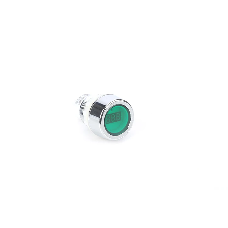 
High quality 24 volt green round led recording indicator lights lamp 