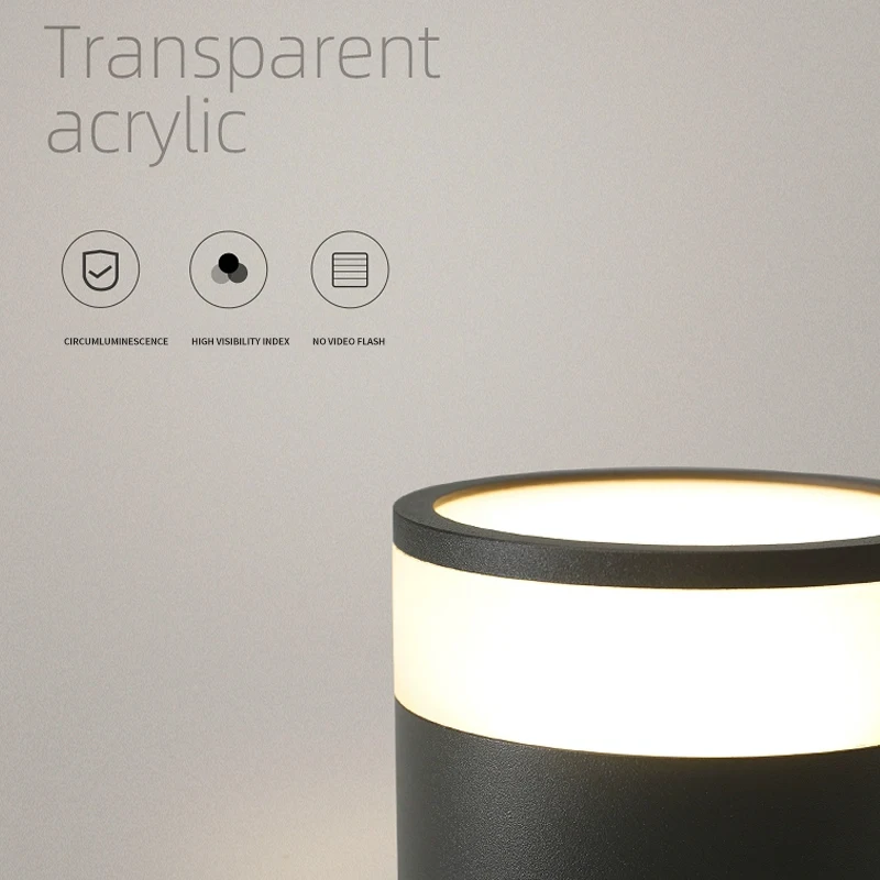 Surface mounted downlight without hole LED circular main light living room bedroom corridor ceiling light