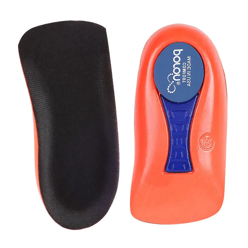 Neutral Arch Support Sports Shoe Insole Plantar Fascitis Insoles Shock Absorption Elasticity Deodorization Insole