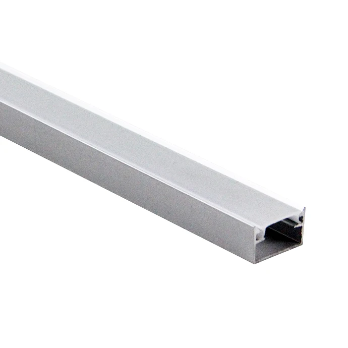 Wholesale aluminum profile for LED light strip PC frosted cover furniture lighting LED aluminum channel