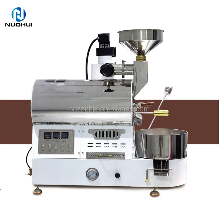 top quality 2kg coffee shop equipment bean roaster machine coffee toaster for Home Use
