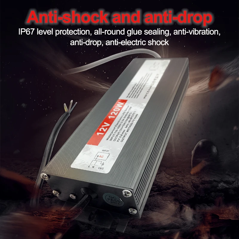 Hot sale China manufacture waterproof 200w 10w 15w 36w 45w 50w 60w 80w 12v led driver switching power supply for led pixel light