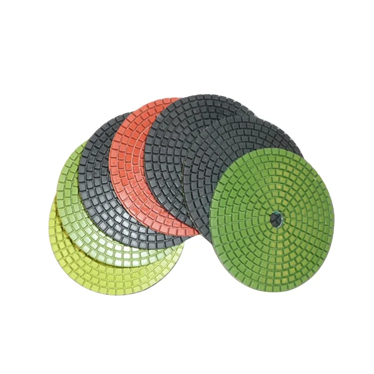 hot sale Diamond tools wet polishing pads for granite or marble with anger grinder