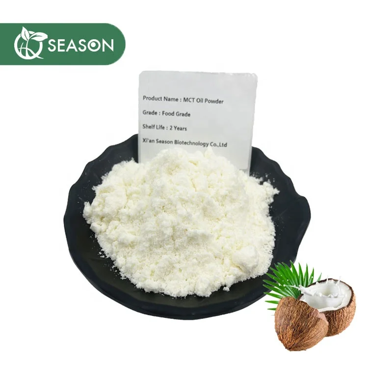 Natural MCT Oil C8 C10 Bulk MCT Coconut Oil Powder