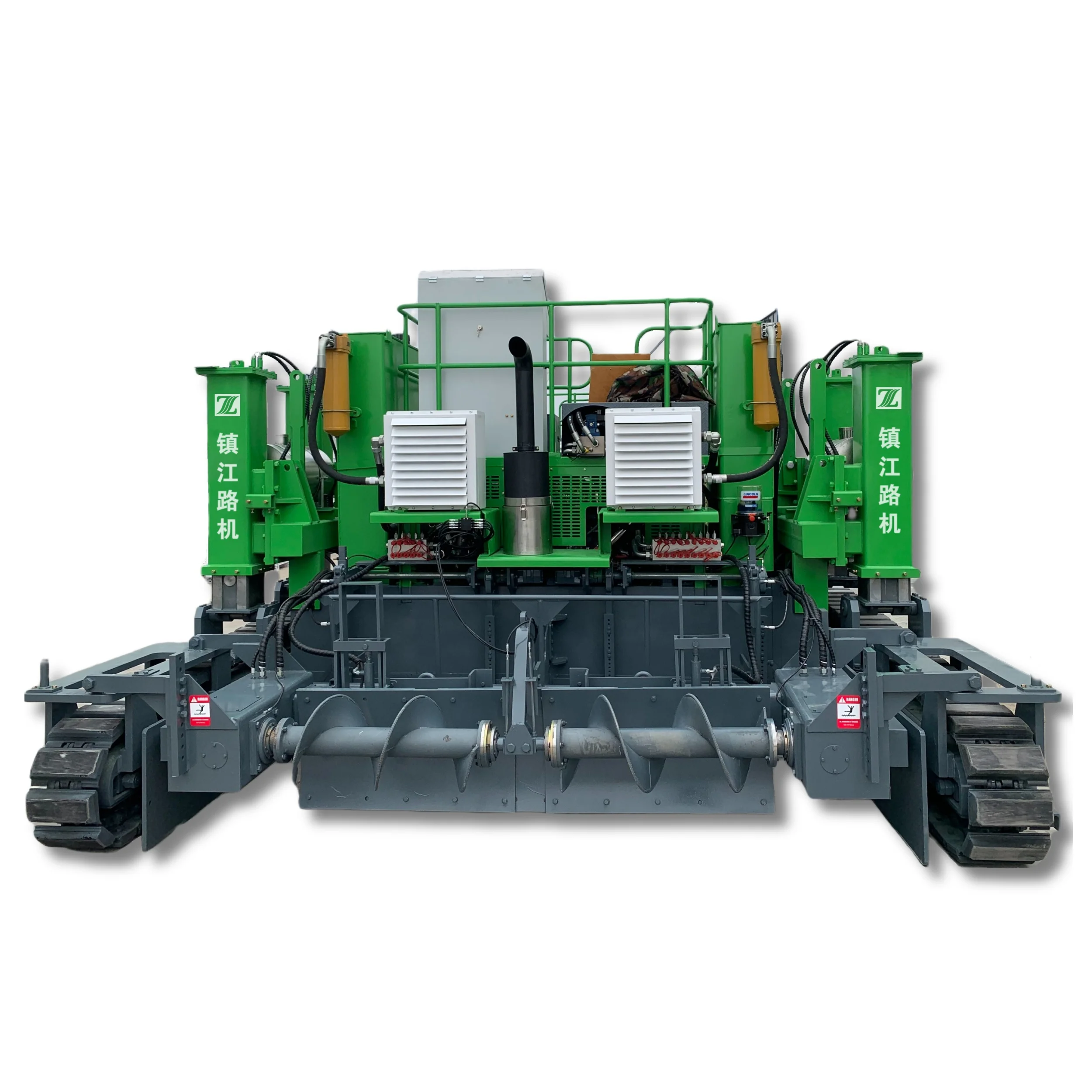 ZJALJ New technology trench forming concrete slipform paver Concrete fixed slipform paver