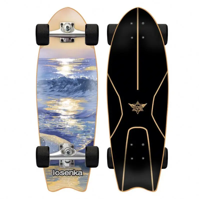 Canadian Maple complete Skateboard Mini Cruiser Surf skate Board For Street