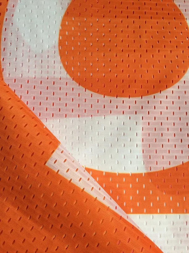 Custom printing flag Wind Resistant Fence Party Outdoor Advertising Air Mesh Polyester Hang Banner