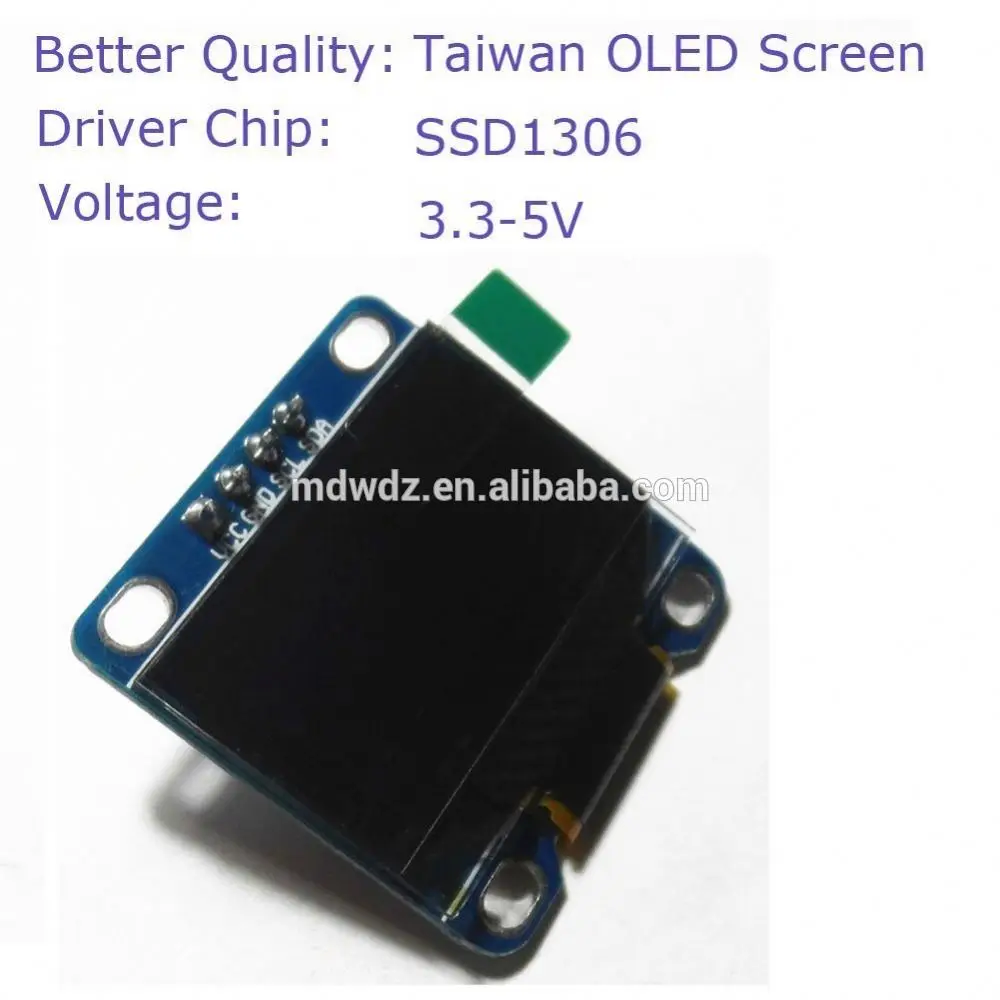 Последовательный светодиодный модуль 0,96 ЖК-дисплея I2c IIC желто-голубого цвета 12864 дюйма