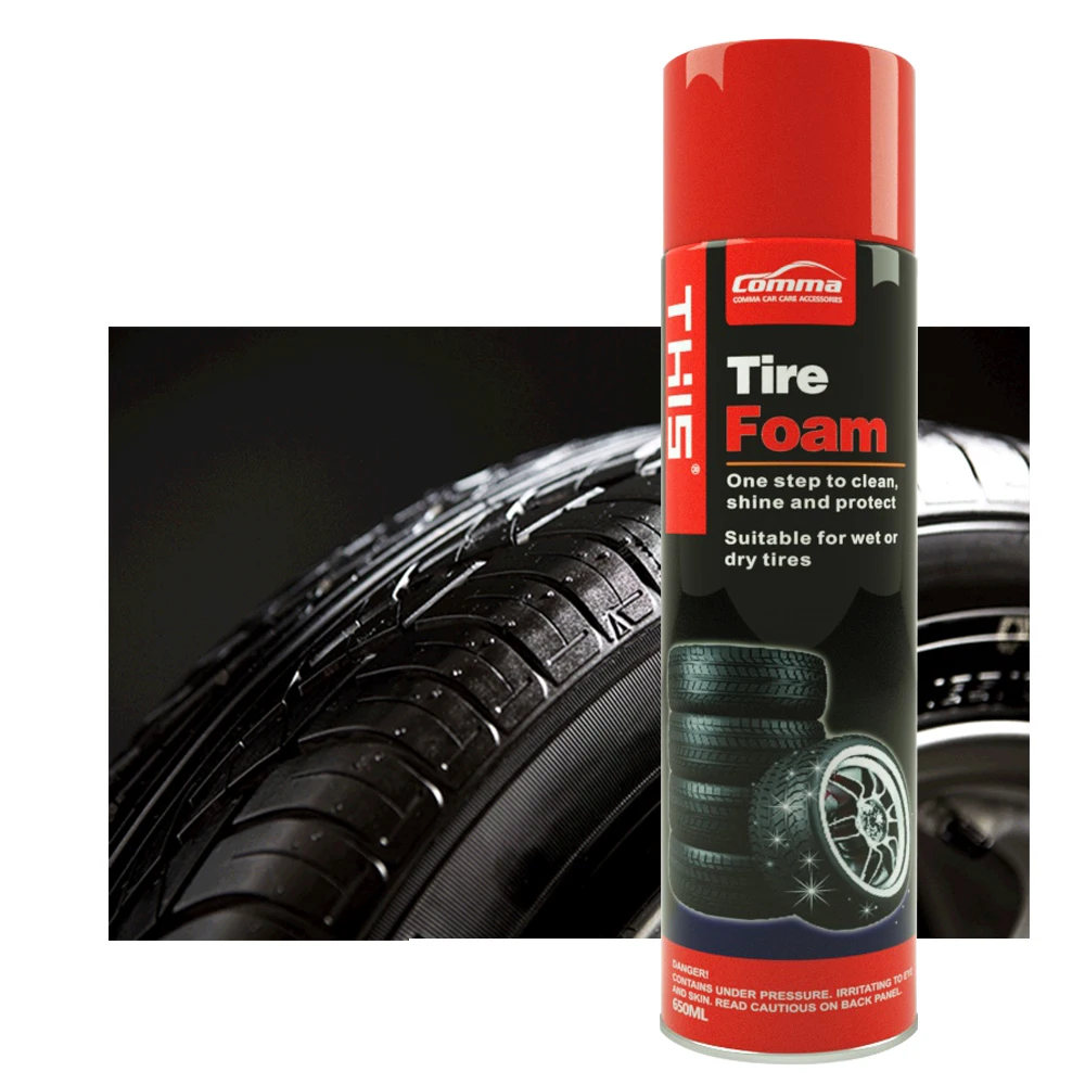 longest lasting water base waterless spray silicone tire shine wax black tire wet gel glitter tire shine