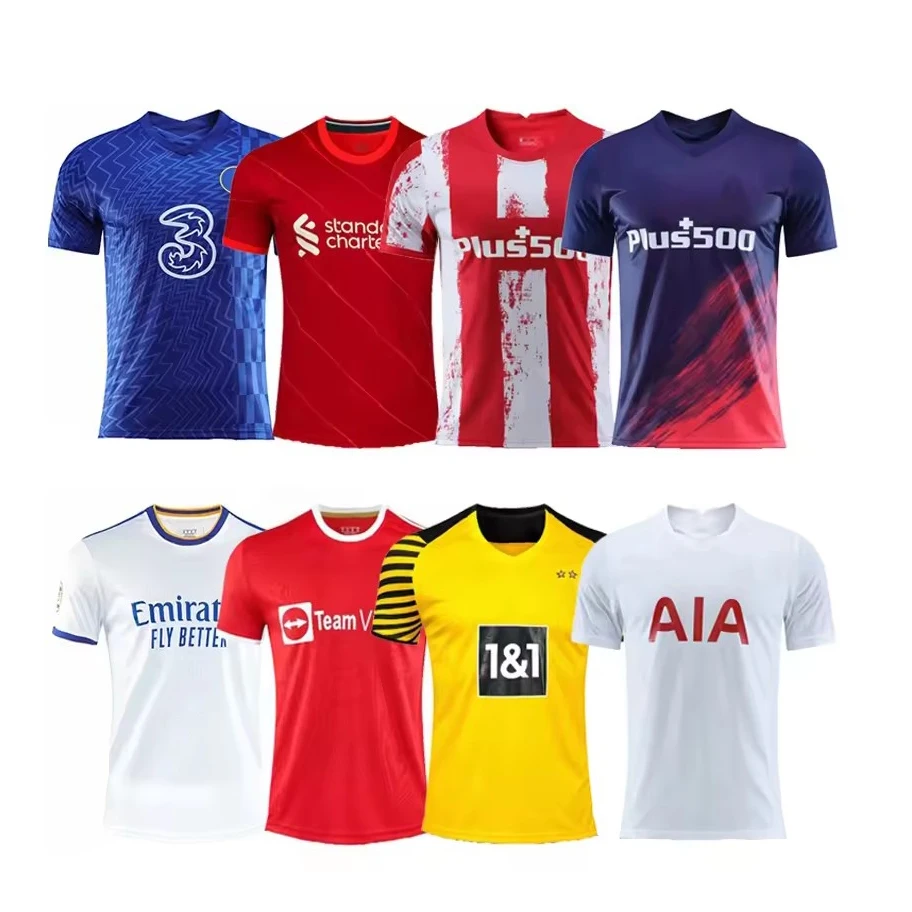 Wholesale High Quality Soccer Jersey Football Top Club Fans Away 2024 2025 New Football Jersey Soccer T Shirt For Man