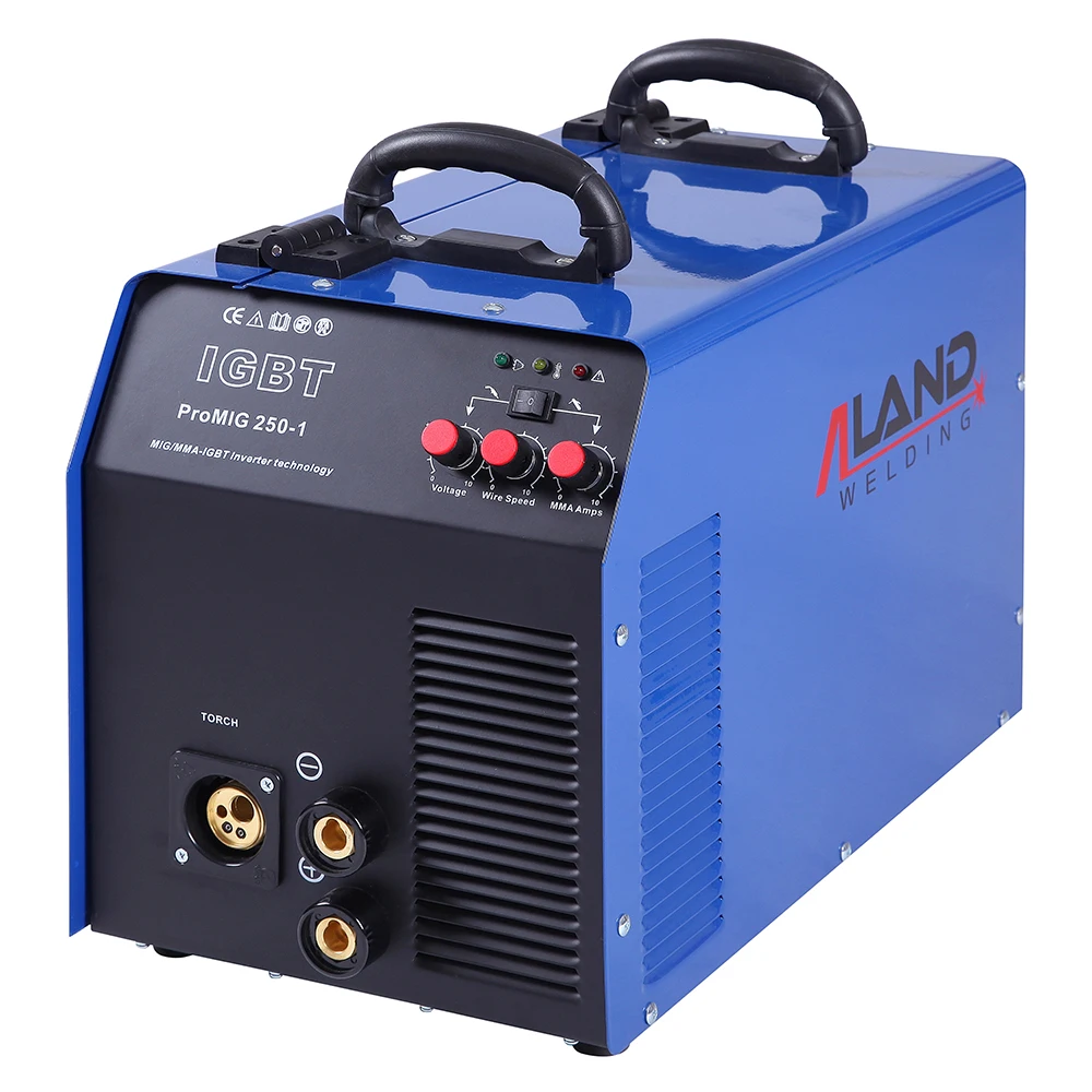 250 Amp Mig Welding Machine Gas And Gasless  Inverter Mig Mma