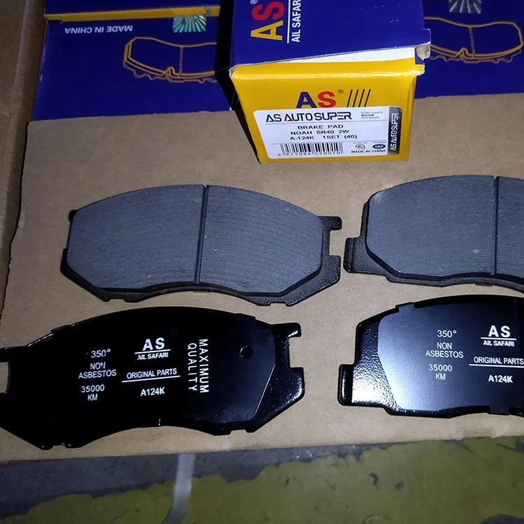 Auto Parts Brake System Brake Pad OEM A-124K For  NOAH SR40 2W    Model For African And South American Markets