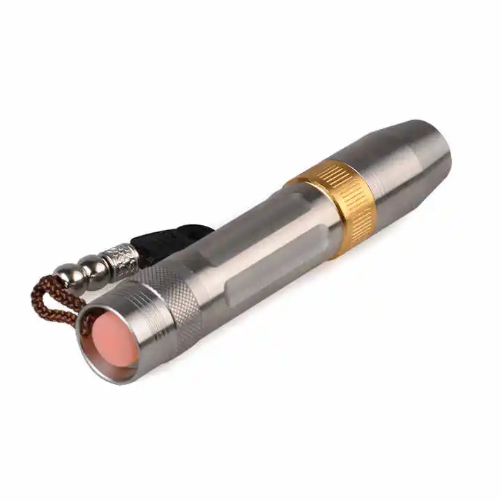 Professional UV White & Yellow LED Torch 395nm 365nm for Jewelry Jade Amber Money Detection Flashlight