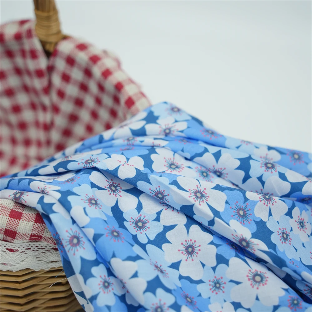 Tana liberty fabric cotton tana lawn william morris fabric poplin liberty 80s tana lawn fabric flowers with printing designs