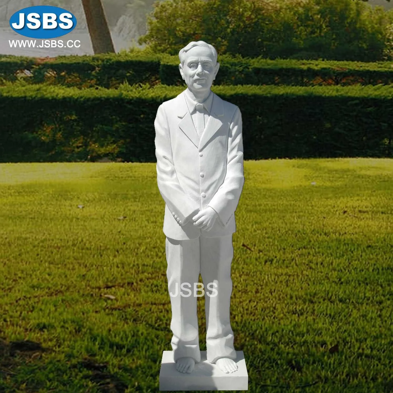 White Marble China Famous People Mao Zedong Statue