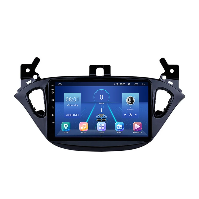 8+128GB Android14 Car Video For Opel Corsa 2014-2019 DVD Player Auto Radios Audio GPS RDS WIFI Mirror link Stereo auto radios