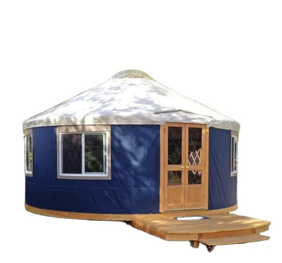 China Luxury yurt Euro mongolian 4 season High Quality Good Discount