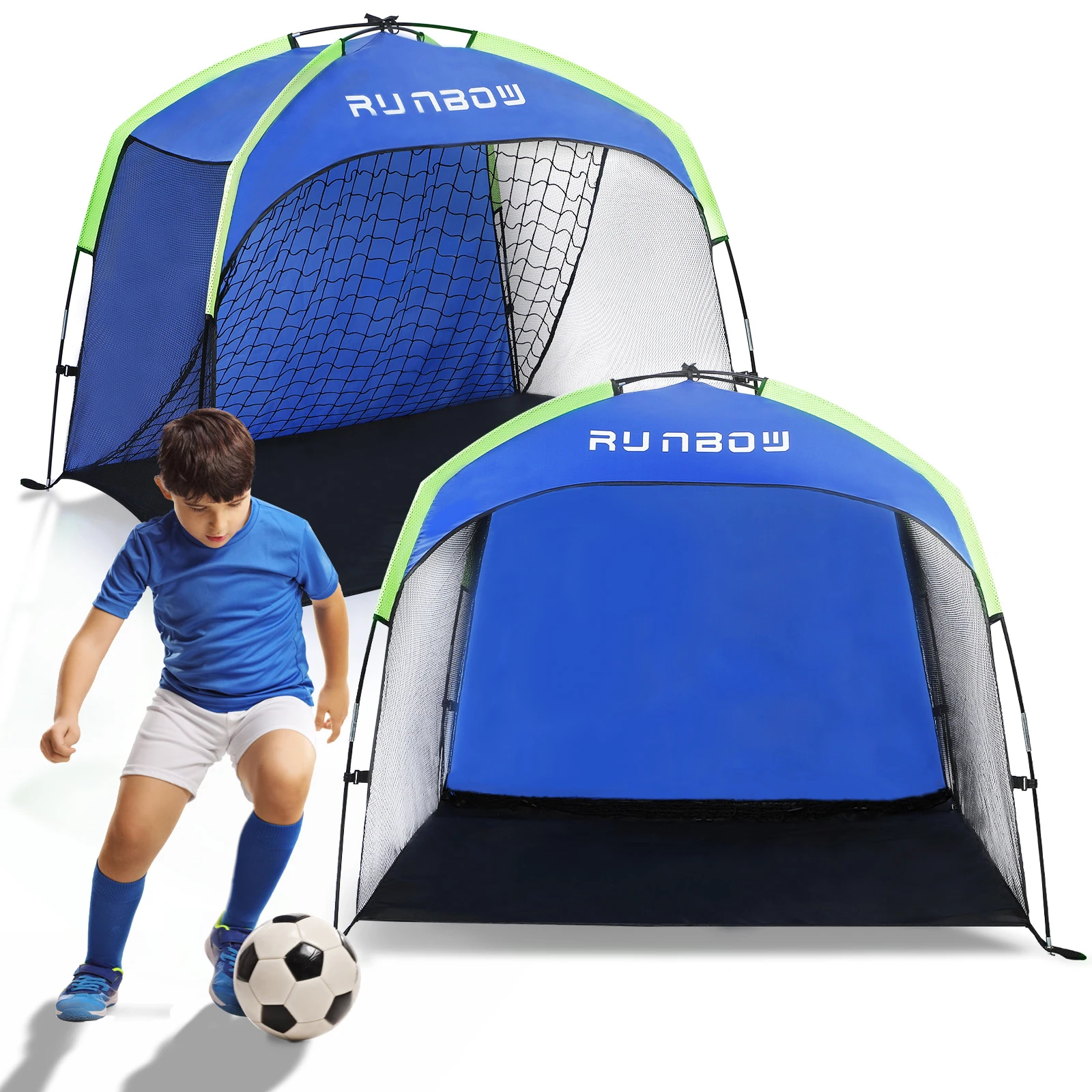 Soccer Goals Target Mini Pop Up Folding Portable Football Soccer Goals For Kids Training kid paly tent