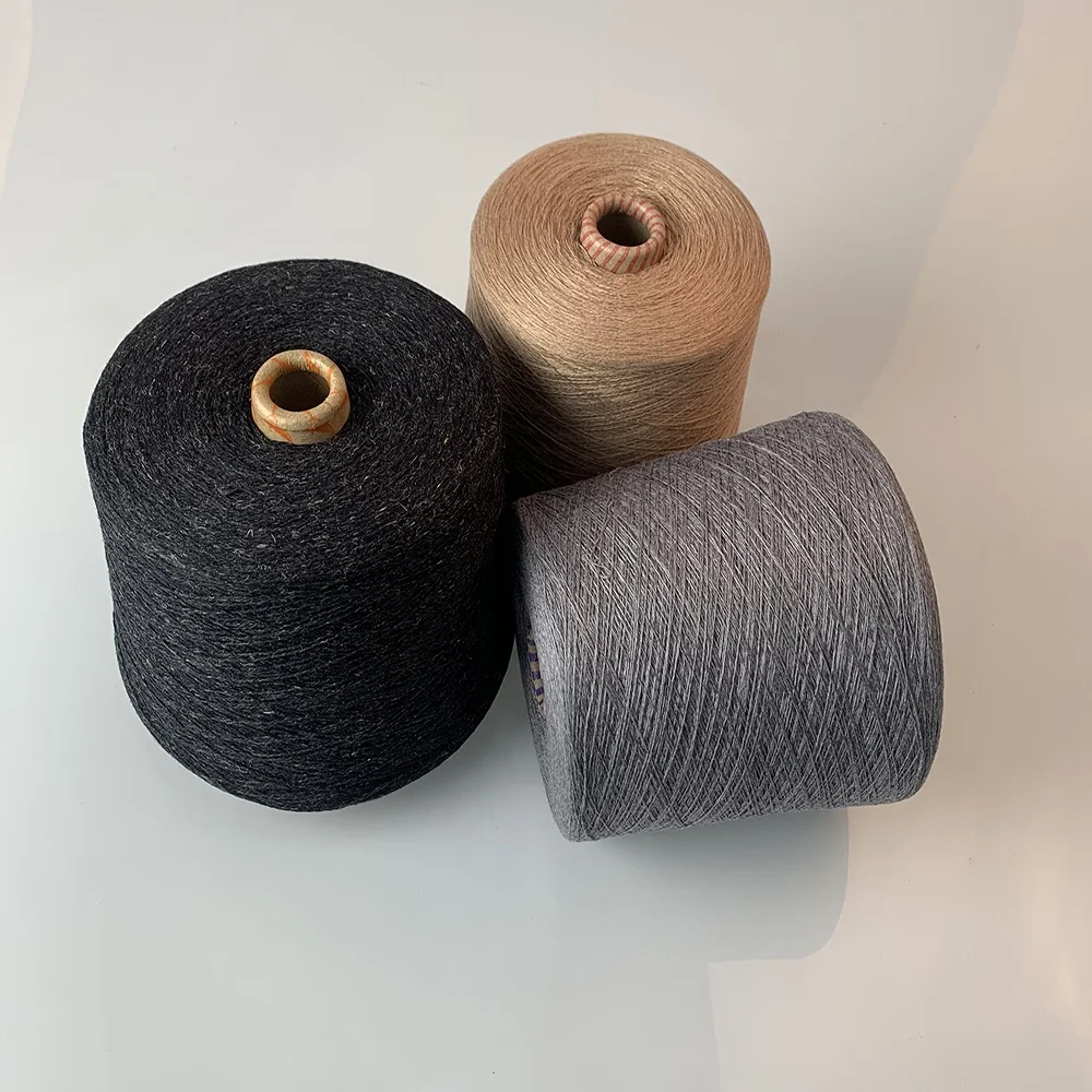 Yarn for Weaving 10 Wool 10 Cotton 25 Nylon 55 Acrylic High Quality Blended Knitting Yarn