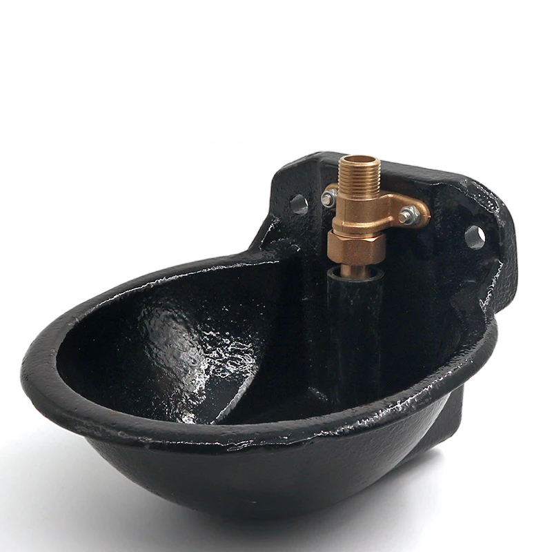 Livestock Animal Drinking Equipment cast iron water drinker goat drinking bowl for farm