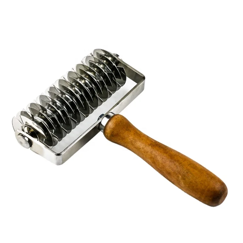 нержавеющей стали высокого класса ремесло миксер для теста решетки нож для рубки теста ролик