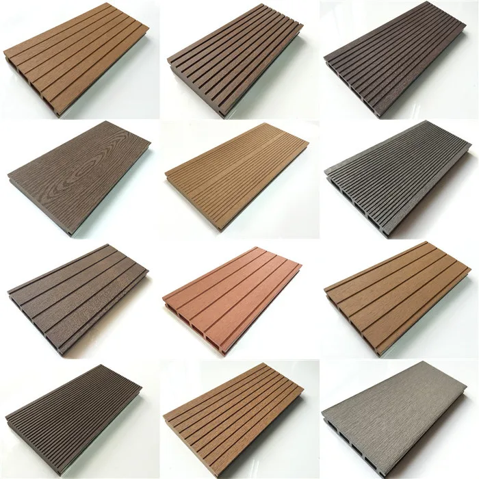 wpc plastic fencing flooring around swimming pool decking