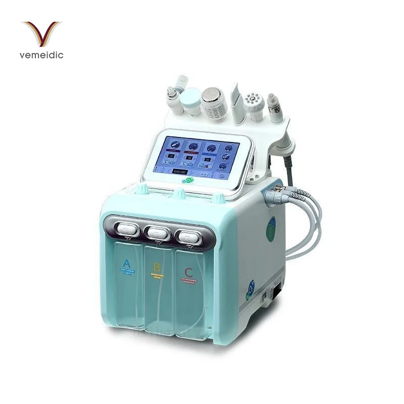 Салонного использования ультразвуковой скруббер глубокое очищение кожи скруббер шелушения вакуума для удаления угрей