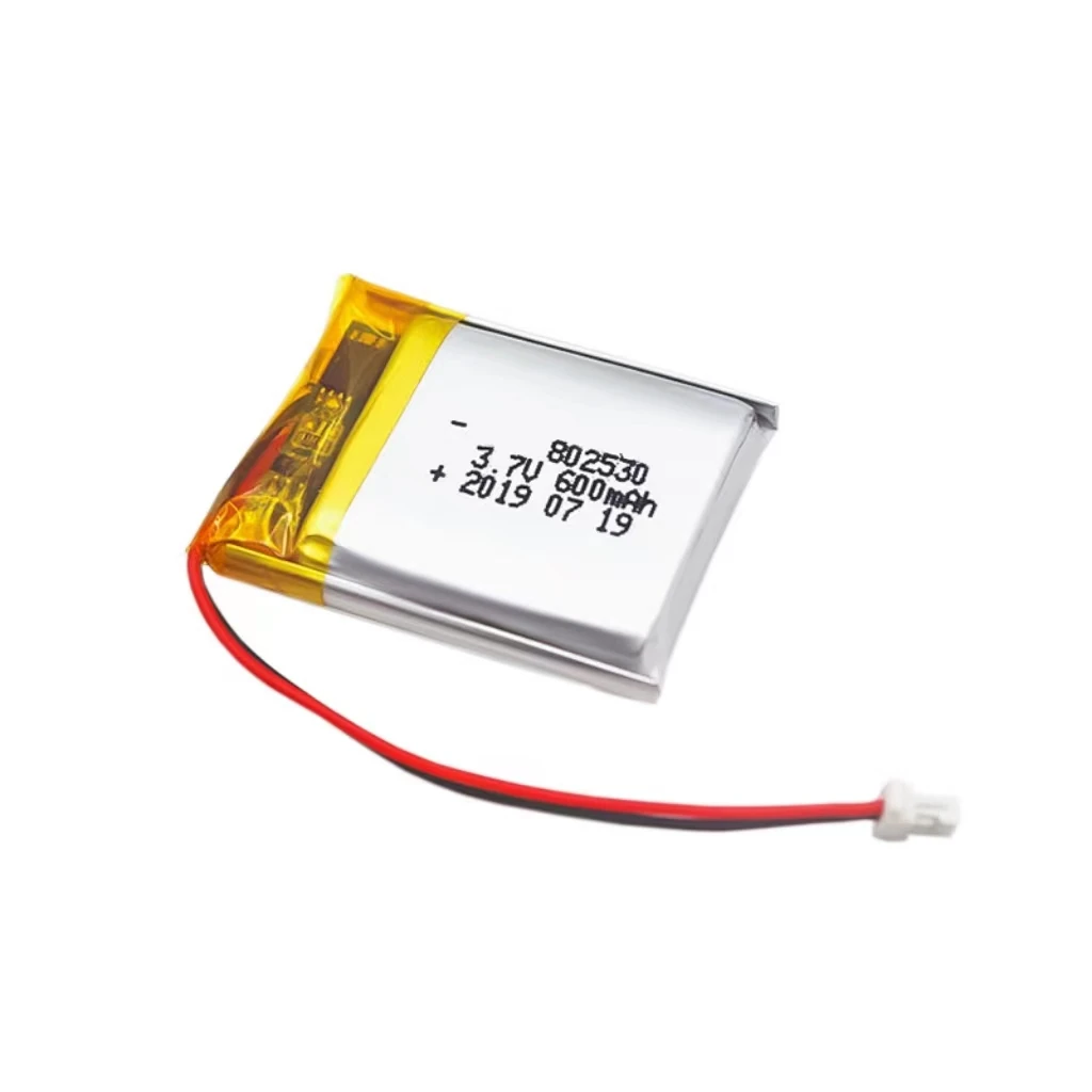 KC certificate Lipo battery 802530 600mAh in stock