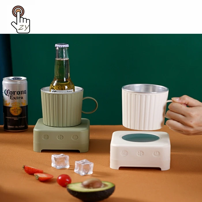 Outdoor Office Fast Refrigeration Cup Car Personal Portable Cold Drink Ice Machine Beer Beverage Cooling Cup