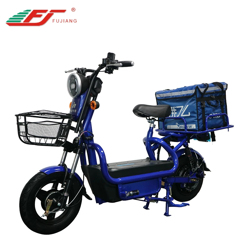 Urban 350w electric motorbike motorcycle scooter for pizza delivery