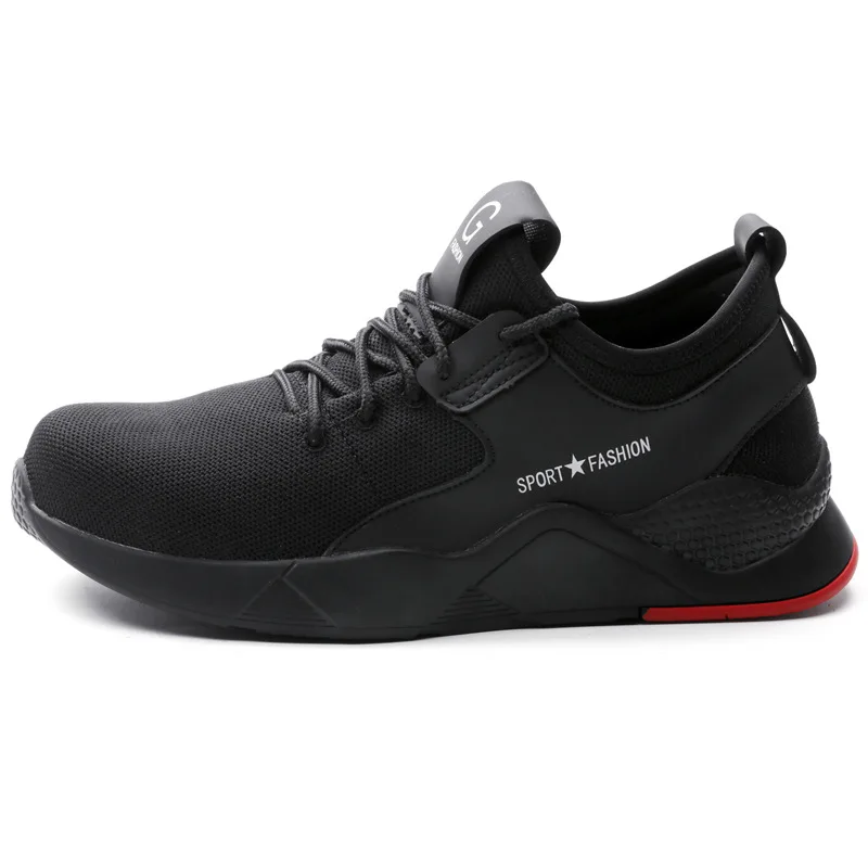 Steel Toe safety shoes Men and Women Puncture Proof Work Construction Breathable Light weight Safety Shoes Sneakers