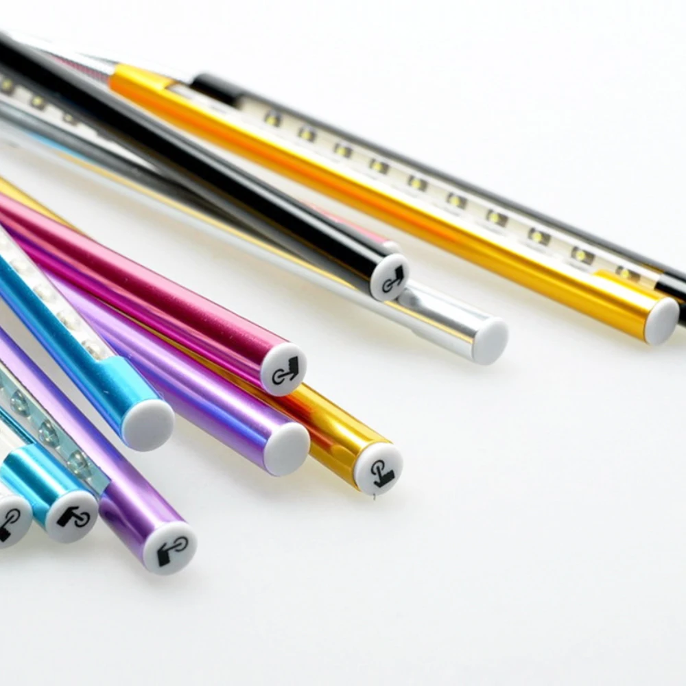 Lightweight and Convenient Desktop 10 LED Reading Light USB Interface Touch Switch for Laptop LED Reading Lighting