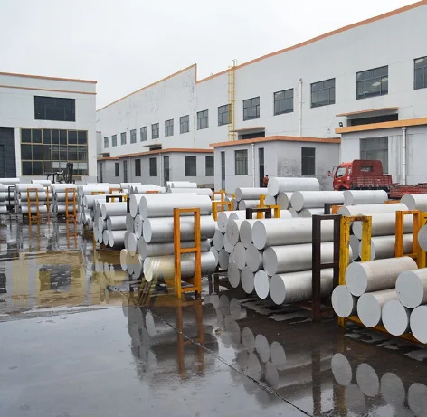 Round Bar Rod Supplier Aluminium Aluminium Alloy China Customized Surface Series Technique Work Dimensions Temper CIF Material
