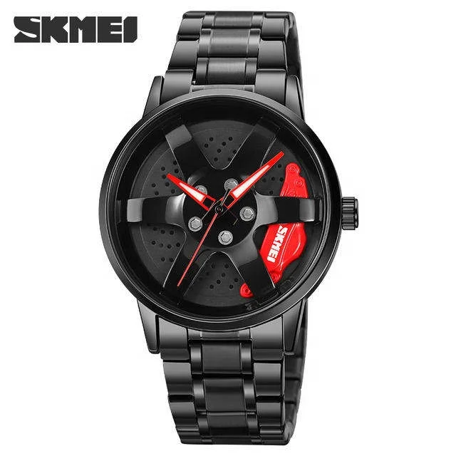 Sports type SKMEI 1787 Hollow rotation montre bracelet Metal waterproofing mechanical watches