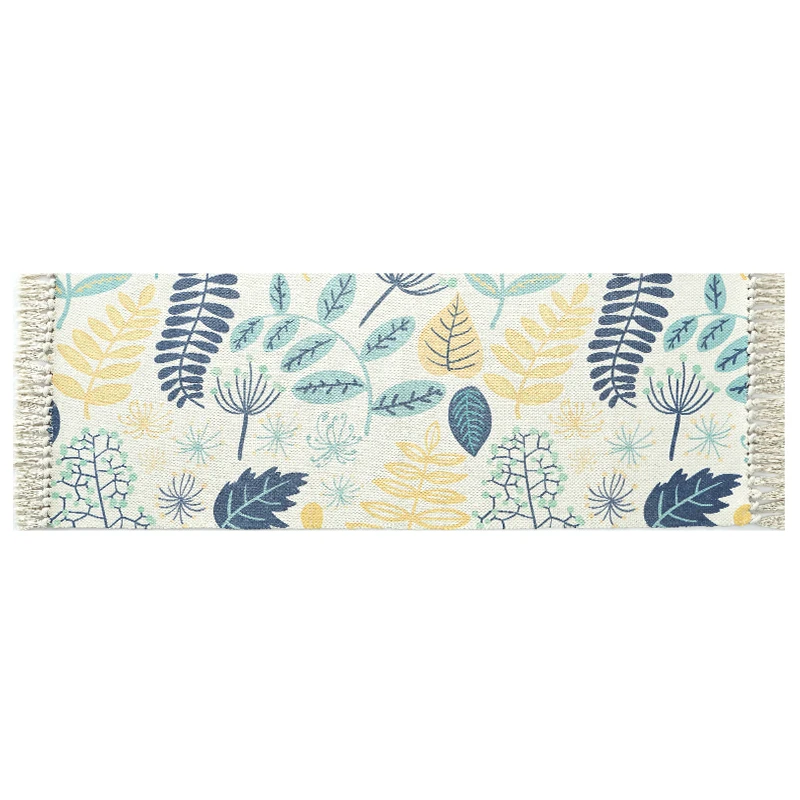 Latest Design Bedroom Rugs 100% Cotton Home Woven Tufted Mats