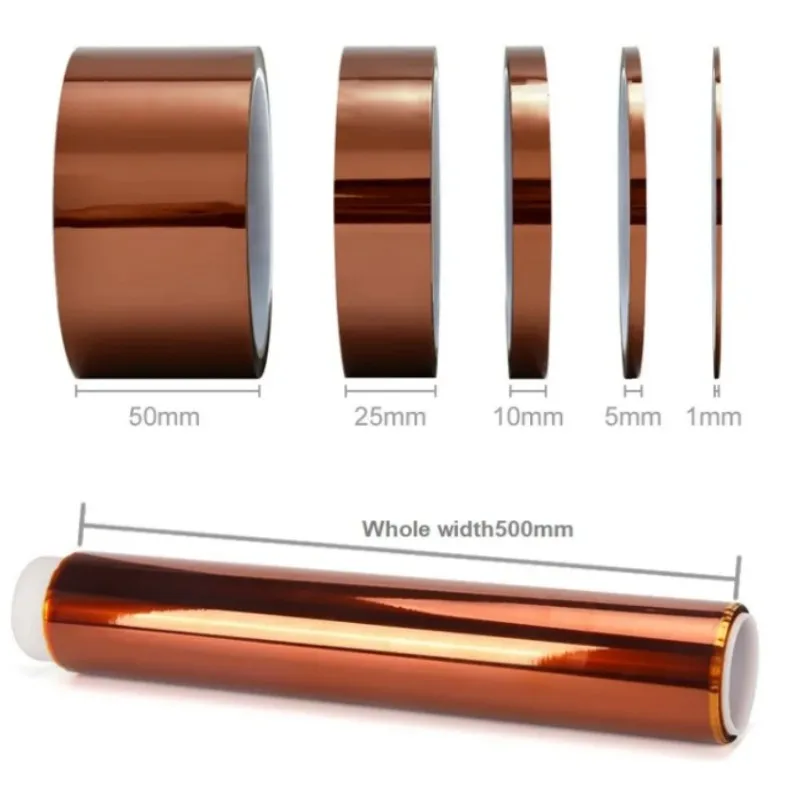 High Temperature Insulation Tape 3M 1205 Polyimide Film Electrical Tape for Exceptional Heat and Solvent Resistance