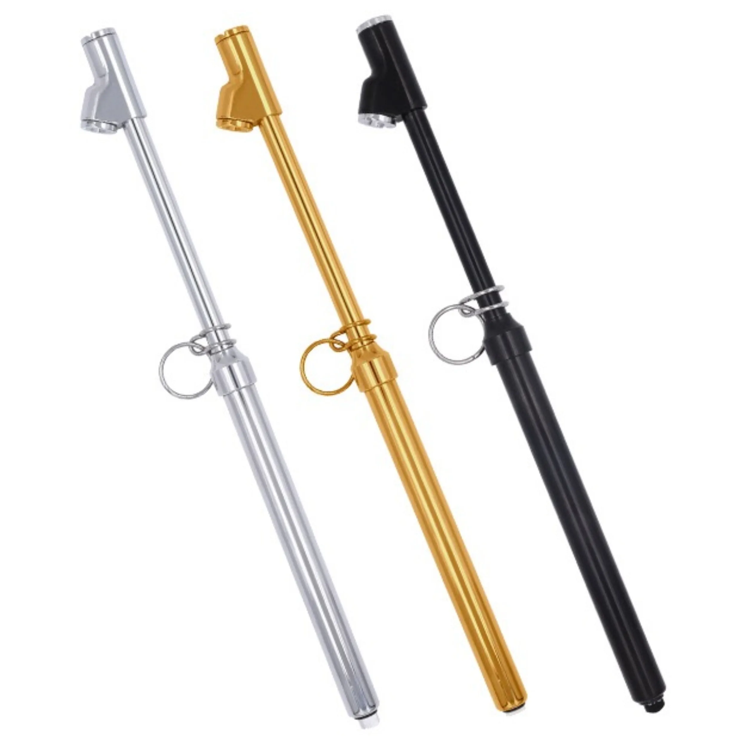 Wholesale 10-150 PSI Truck High-precision Tire Pressure Gauges with Plastic Slide Silver Golden Black Stem