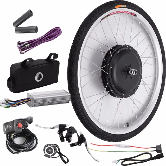
 DIY 48v 750w CE Aluminium alloy black e-bike electric bicycle  conversion kit  