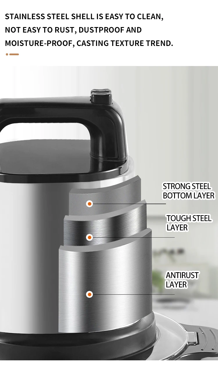 2023 hot sell yam pounder pounded machine 12L fufu pounding blender meat chopper electric meat grinder