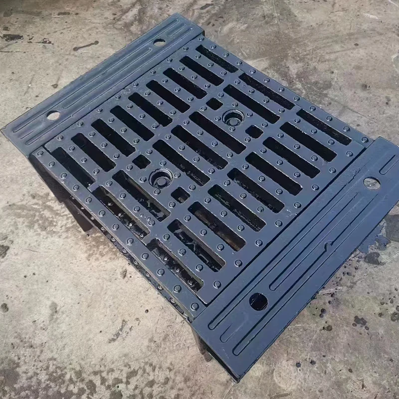 Metal Floor Grate Drain Channel Ductile Cast Iron Drain Grating