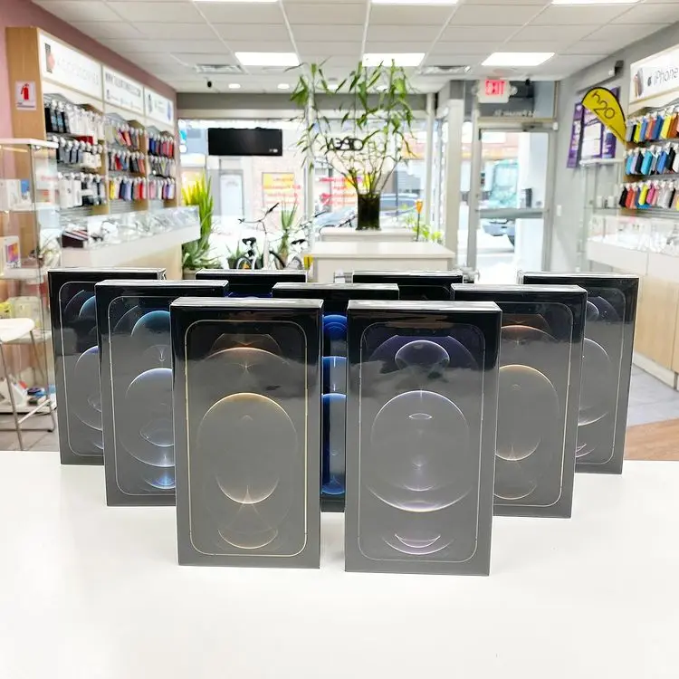 В наличии! Специально для Apple iPhone 12 PRO MAX 64 Гб 256 ГБ 512 Гб 4G Заводская разблокированная 6,5 разблокированная 4G 1 год гарантии Новинка в коробке