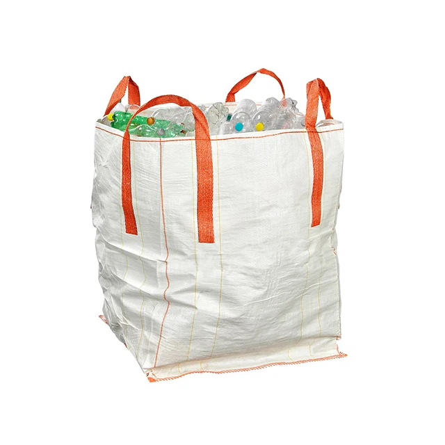 1 Ton 1000kg  PP Jumbo Bag Bulk Big Fibc Super Sakcs for Concrete Sand Coal Recycling